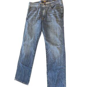 Lucky Brand Men's 363 Vintage Straight Jeans 33x32 Classic Fit Medium Rinse EUC